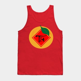 Honey Pomelo Tet Design, Lunar New Year, Year of the Dragon Tank Top